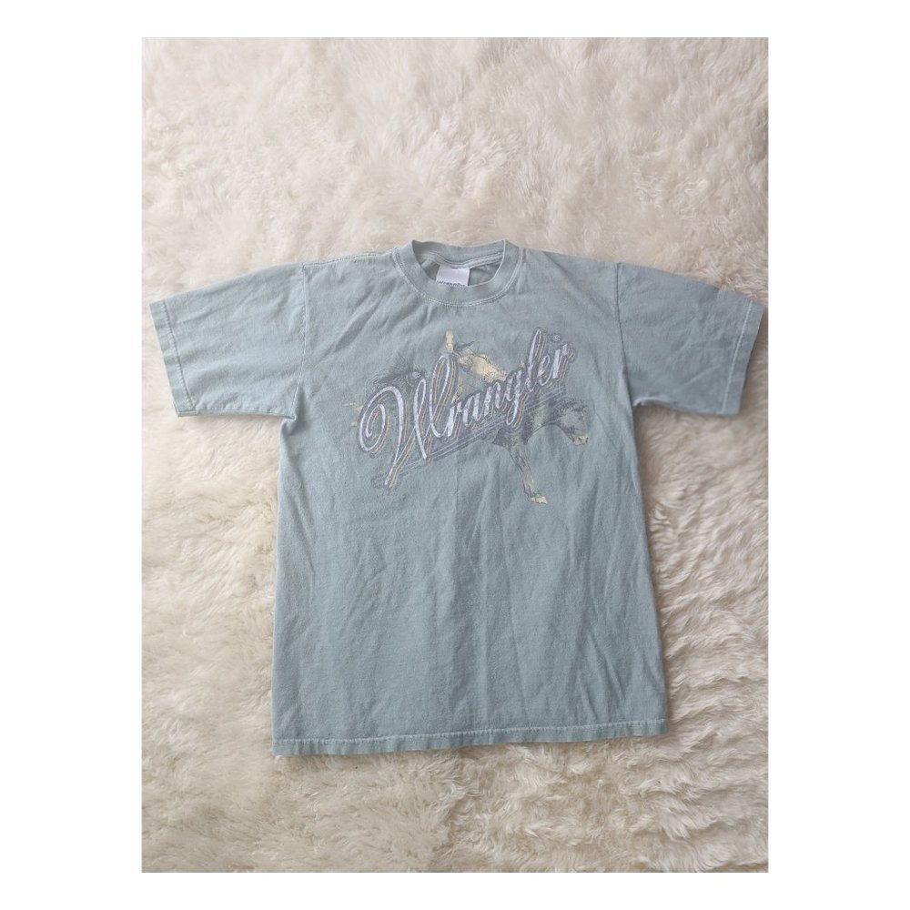 Vintage Wrangler Sage Green T Shirt